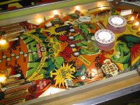 (image for) The Incredible Hulk pinball by Gottlieb