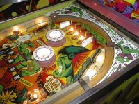 (image for) The Incredible Hulk pinball by Gottlieb