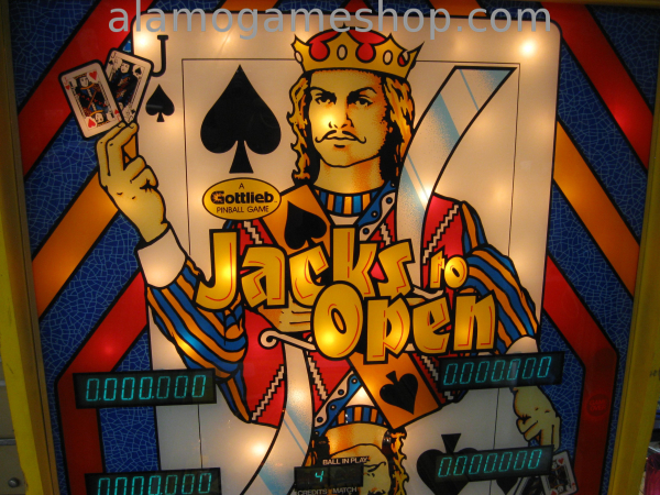 (image for) Jacks To Open pinball by Gottlieb/Mylsta