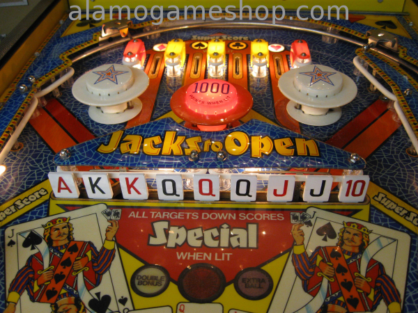 (image for) Jacks To Open pinball by Gottlieb/Mylsta