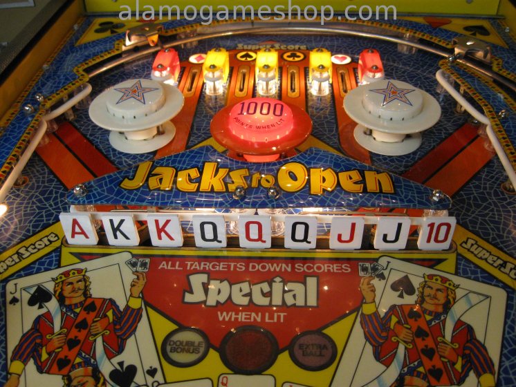 (image for) Jacks To Open pinball by Gottlieb/Mylsta