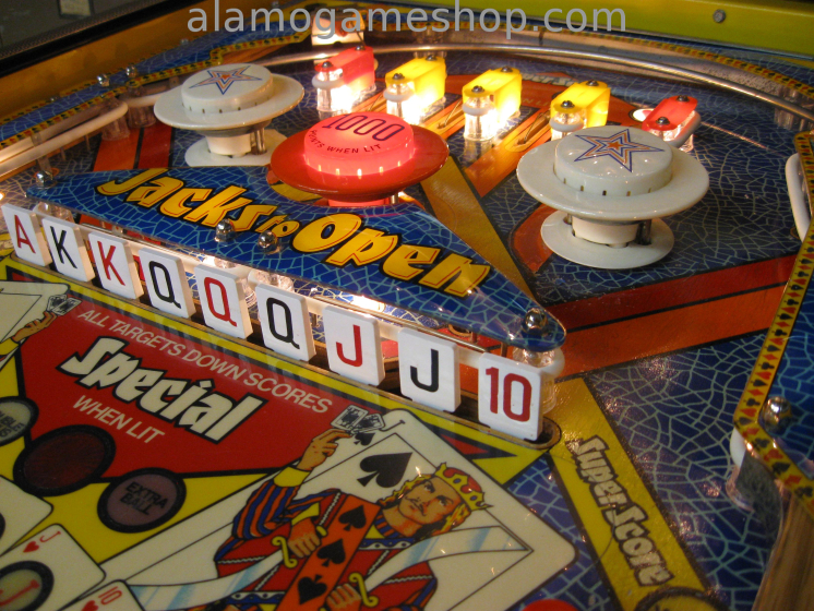 (image for) Jacks To Open pinball by Gottlieb/Mylsta