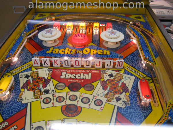 (image for) Jacks To Open pinball by Gottlieb/Mylsta