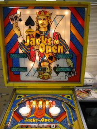 Jacks To Open pinball by Gottlieb/Mylsta