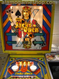 (image for) Jacks To Open pinball by Gottlieb/Mylsta