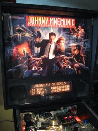 (image for) Johnny Mnemonic Pinball by Williams 1995