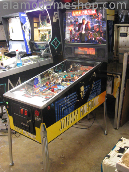 (image for) Johnny Mnemonic Pinball by Williams 1995