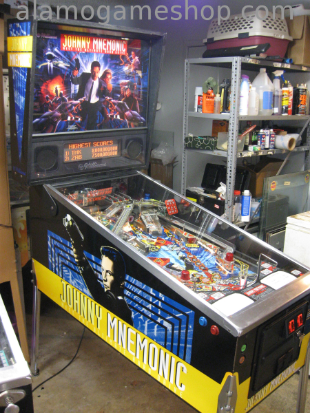 (image for) Johnny Mnemonic Pinball by Williams 1995