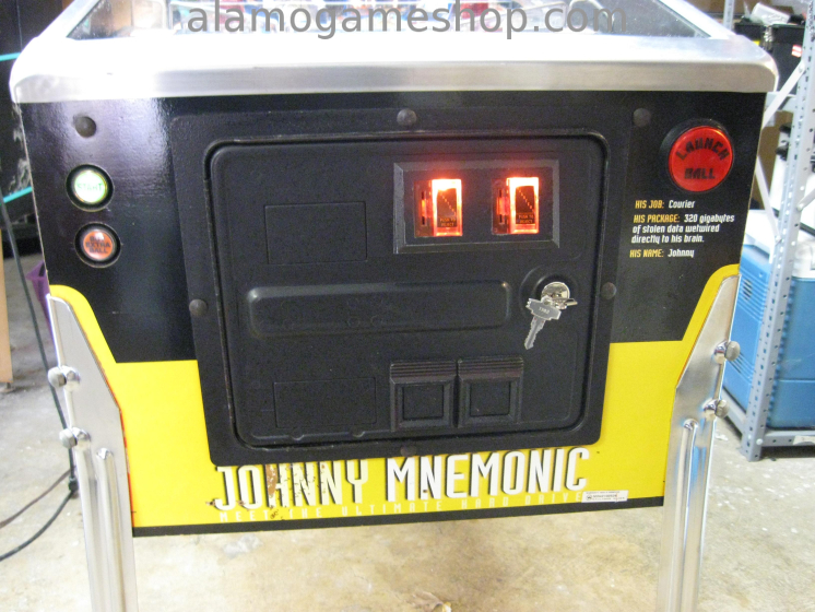 (image for) Johnny Mnemonic Pinball by Williams 1995
