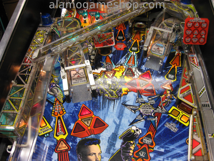 (image for) Johnny Mnemonic Pinball by Williams 1995