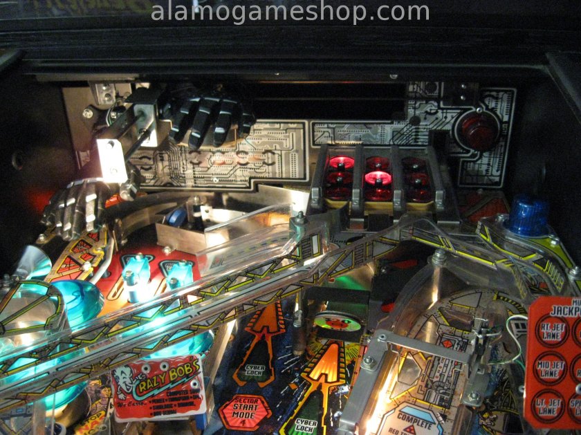 Johnny Mnemonic Pinball by Williams 1995 - Click Image to Close