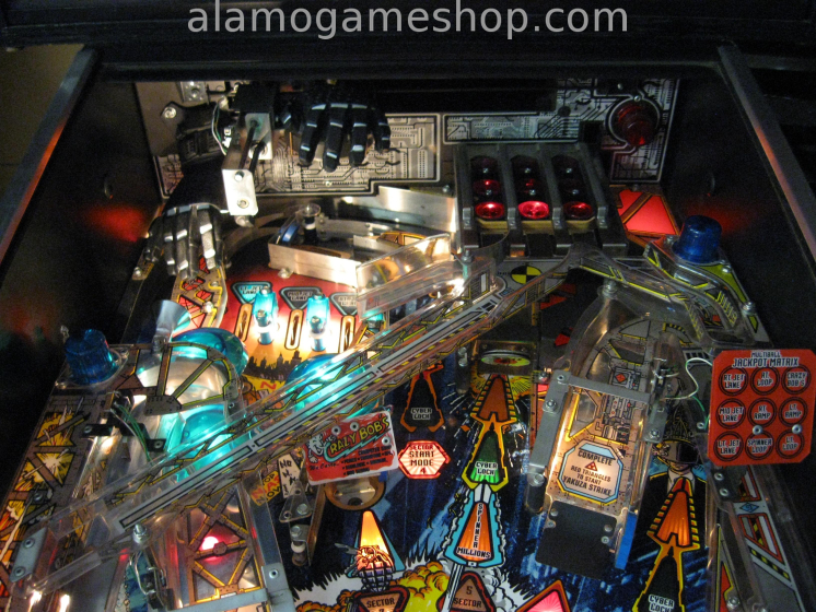 (image for) Johnny Mnemonic Pinball by Williams 1995