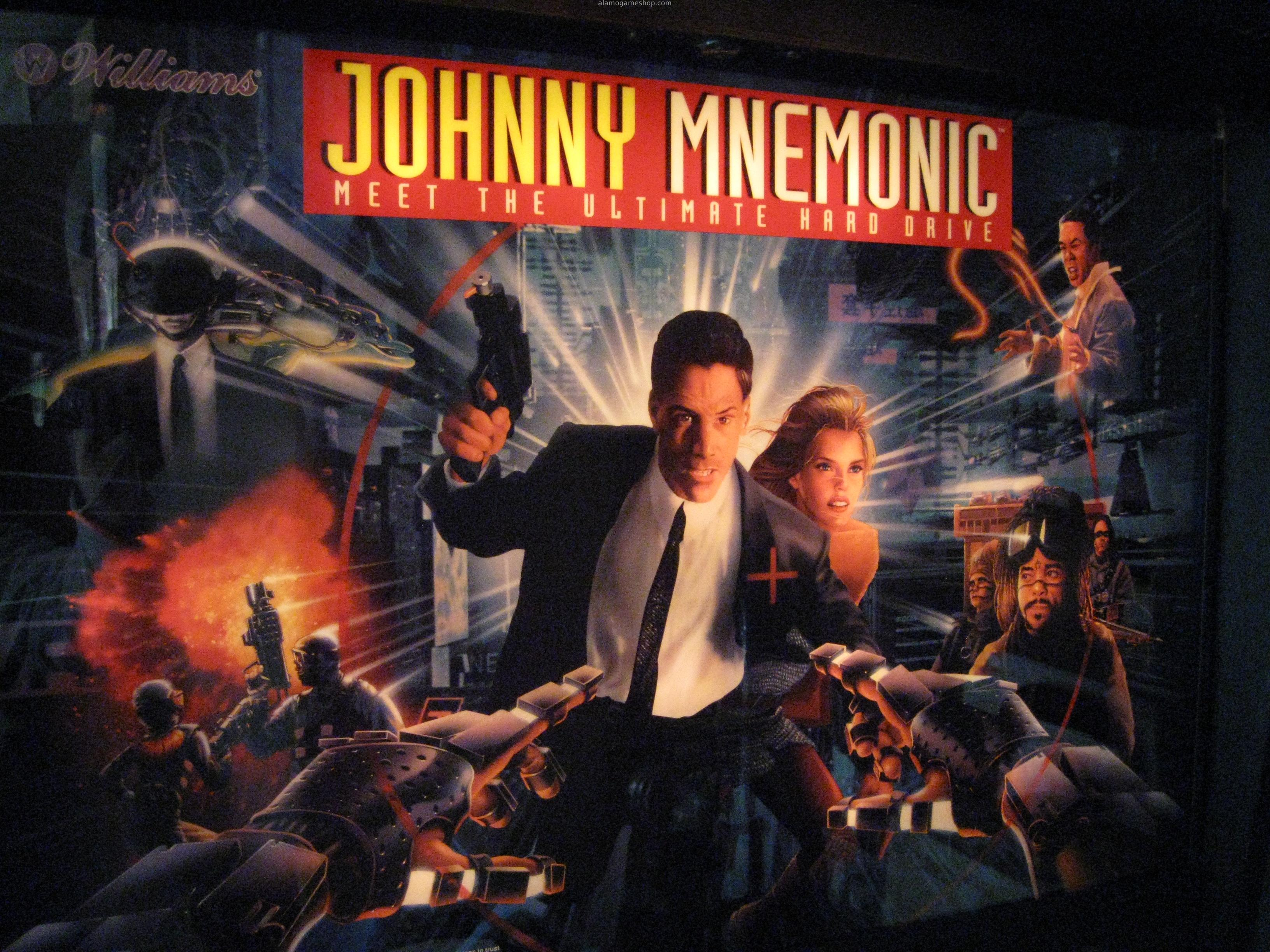 (image for) Johnny Mnemonic Pinball by Williams 1995