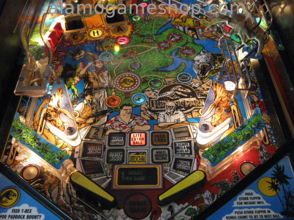 (image for) Jurassic Park Pinball by Data East 1993