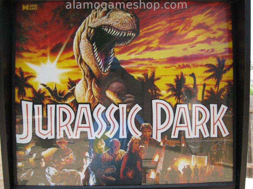 Jurassic Park Pinball by Data East 1993 - Click Image to Close
