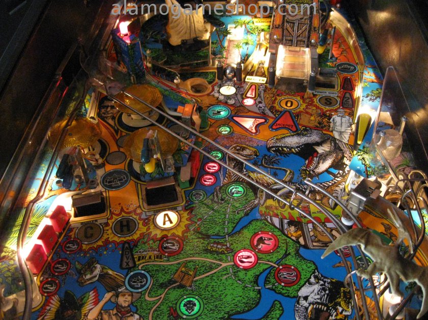 Jurassic Park Pinball by Data East 1993 - Click Image to Close