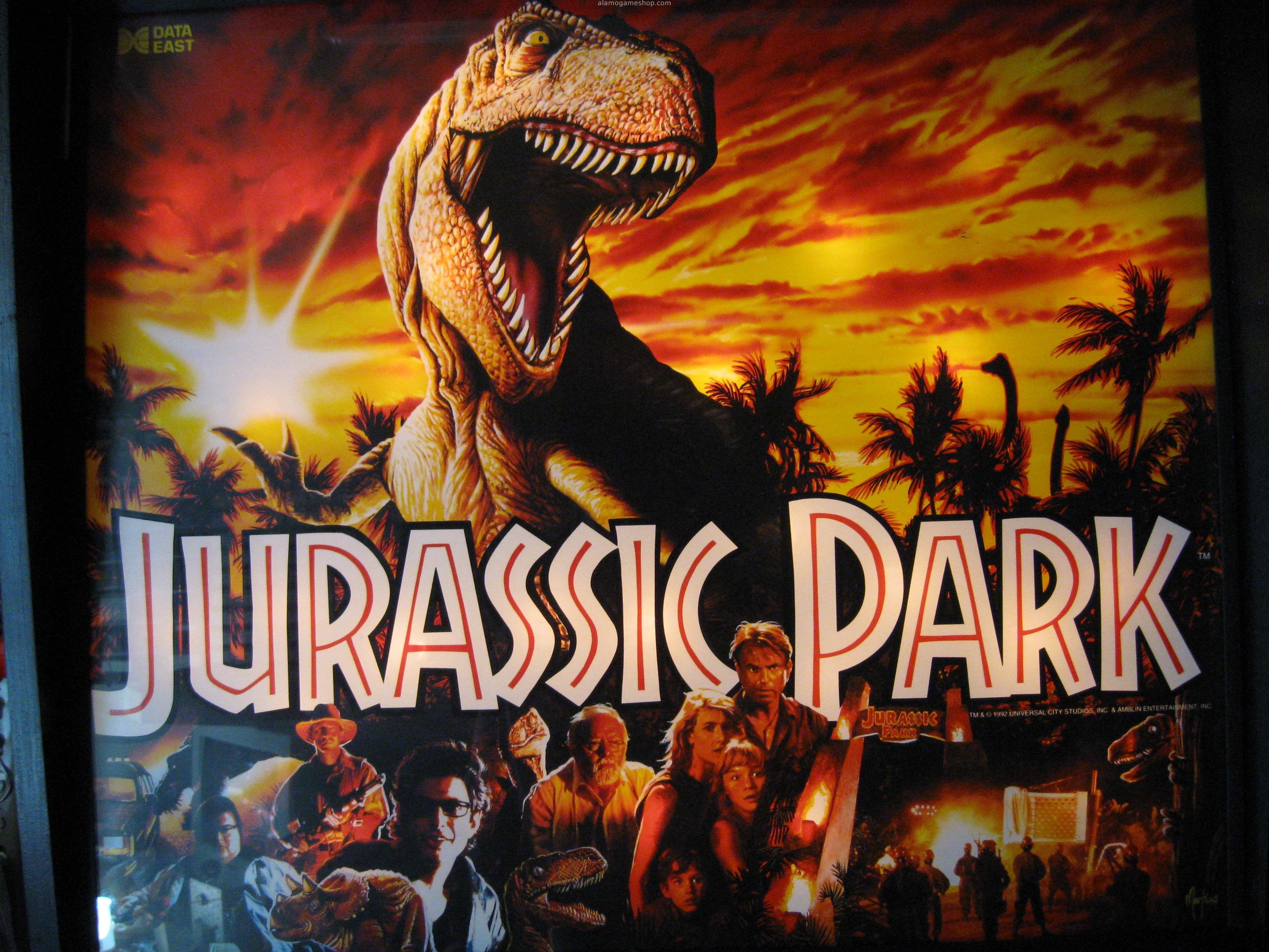 (image for) Jurassic Park Pinball by Data East 1993