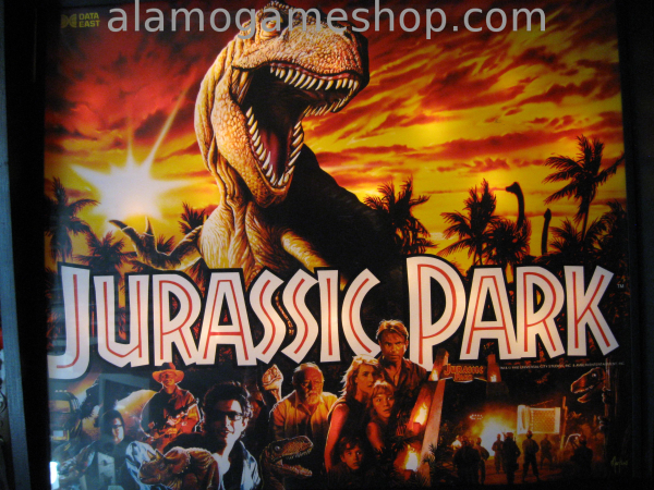 (image for) Jurassic Park Pinball by Data East 1993 - Click Image to Close