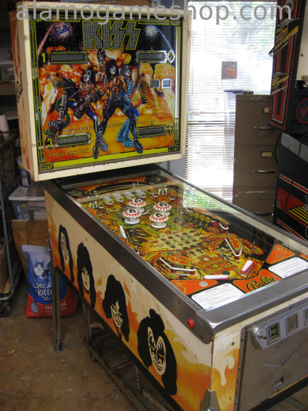 (image for) Kiss pinball - Bally 1978