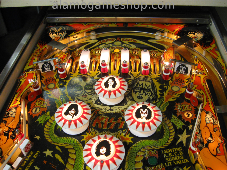 (image for) Kiss pinball - Bally 1978