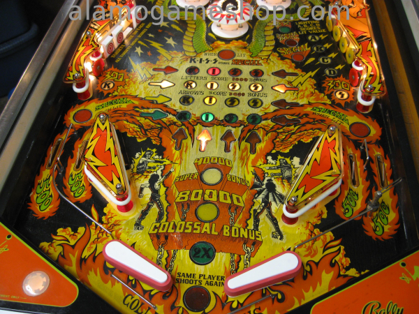 (image for) Kiss pinball - Bally 1978