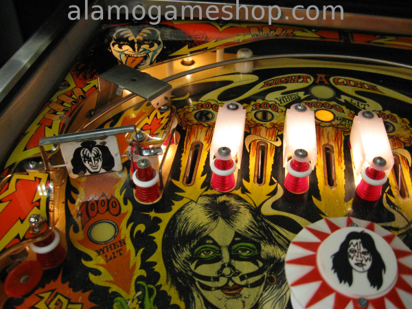 (image for) Kiss pinball - Bally 1978