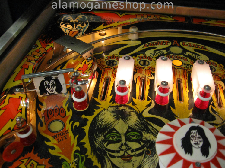 (image for) Kiss pinball - Bally 1978