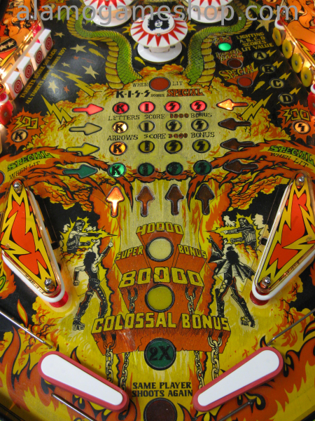 (image for) Kiss pinball - Bally 1978