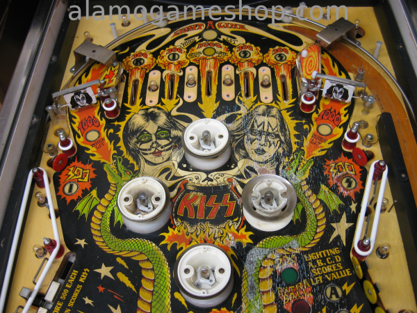 (image for) Kiss pinball - Bally 1978