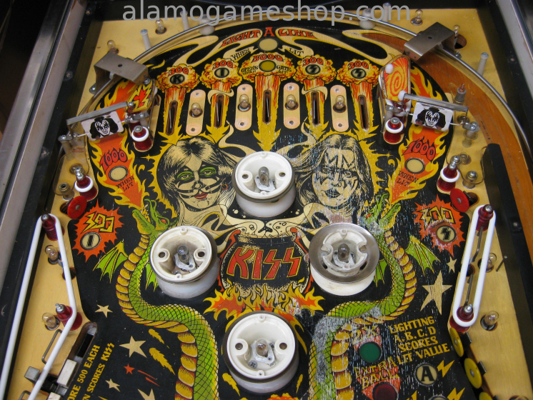 (image for) Kiss pinball - Bally 1978