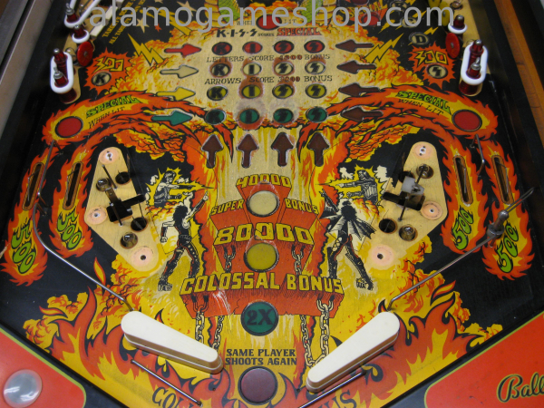 (image for) Kiss pinball - Bally 1978