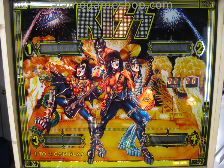 (image for) Kiss pinball - Bally 1978