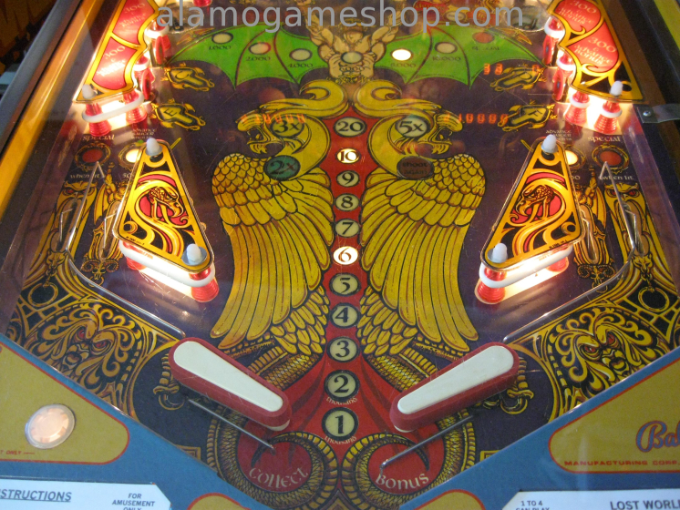 (image for) Lost World Pinball by Bally 1978