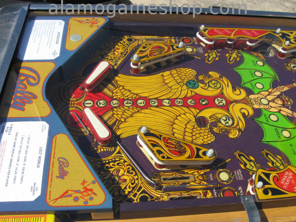 (image for) Lost World Pinball by Bally 1978