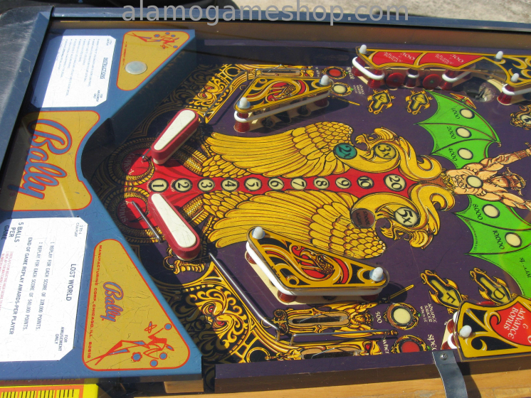 (image for) Lost World Pinball by Bally 1978