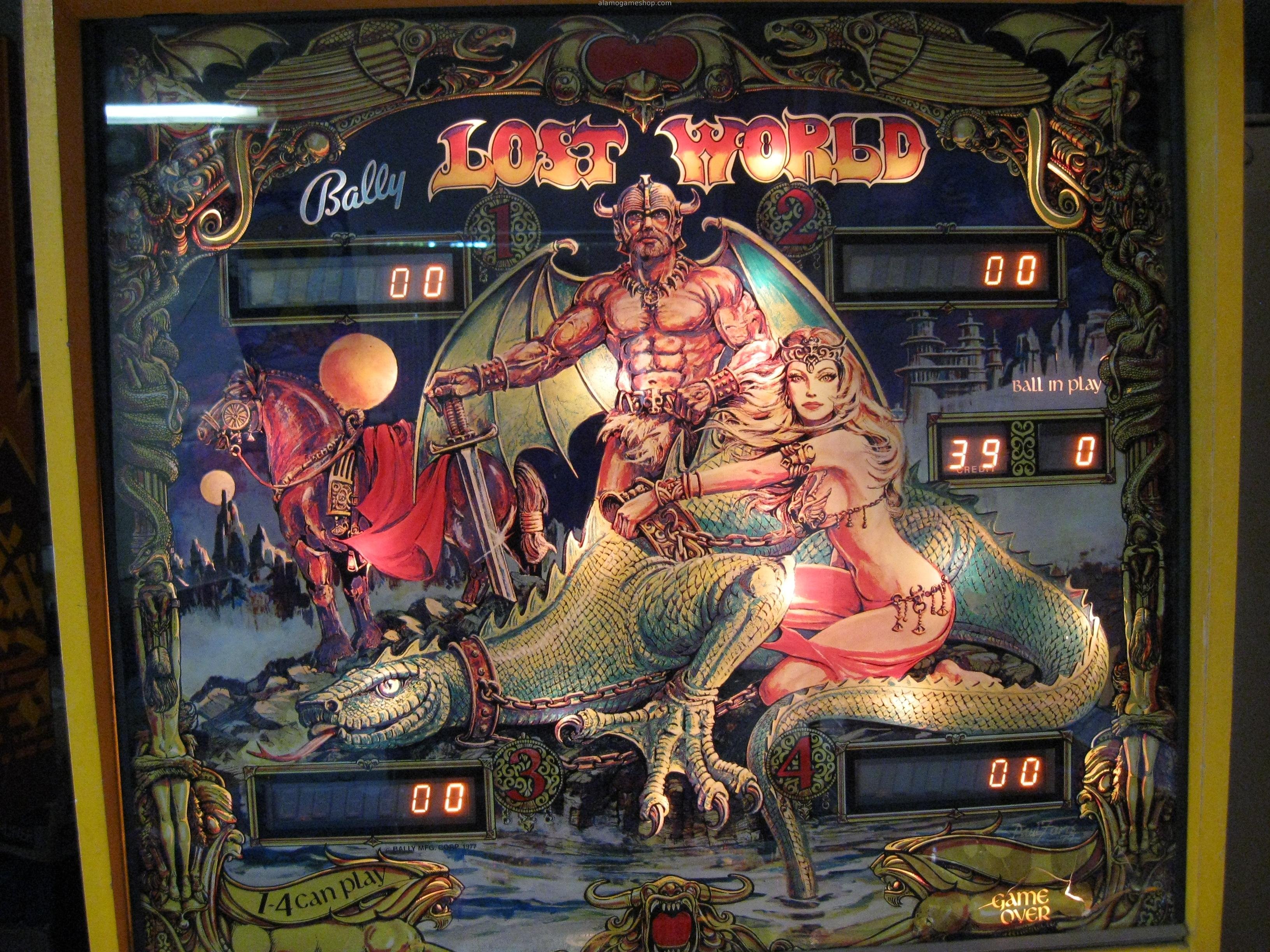 (image for) Lost World Pinball by Bally 1978