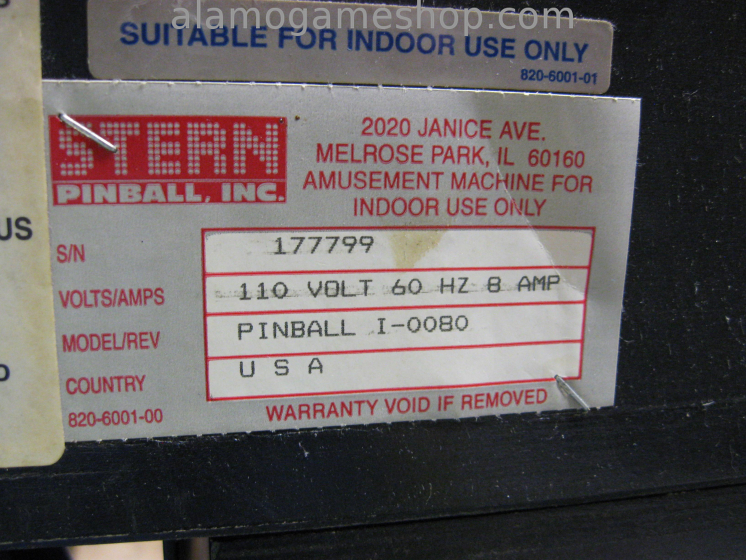 (image for) The Lord of the Rings Pinball - Stern Pi