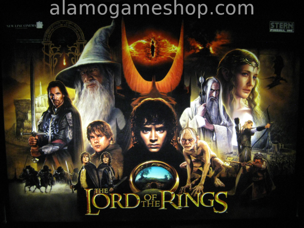 (image for) The Lord of the Rings Pinball - Stern Pi - Click Image to Close