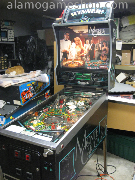 (image for) Monte Carlo Pinball by Gottlieb/Premier