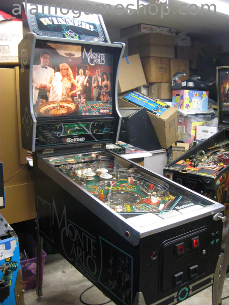 (image for) Monte Carlo Pinball by Gottlieb/Premier