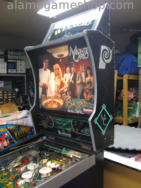 (image for) Monte Carlo Pinball by Gottlieb/Premier