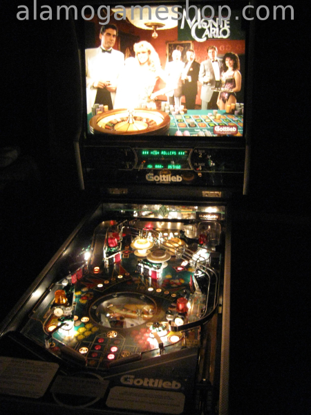 (image for) Monte Carlo Pinball by Gottlieb/Premier