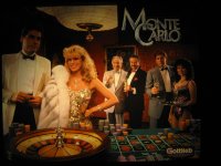 Monte Carlo Pinball by Gottlieb/Premier