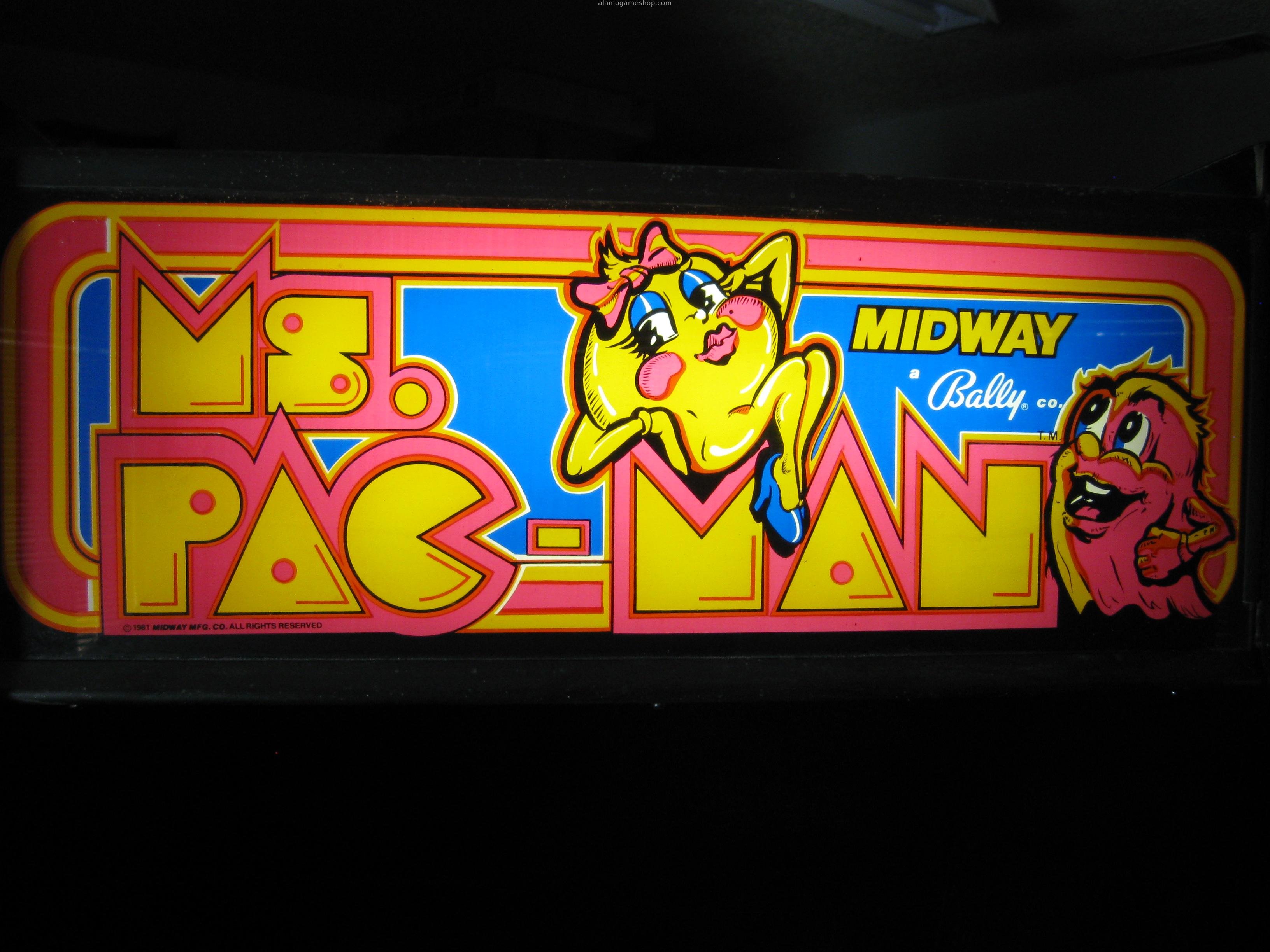 (image for) Ms Pac-Man video game by Midway 1982