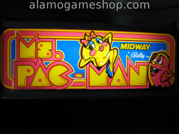 (image for) Ms Pac-Man video game by Midway 1982 - Click Image to Close