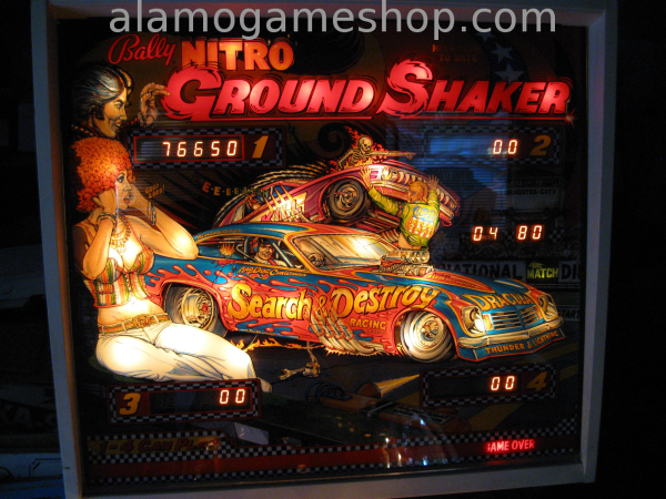 (image for) Ground Shaker by Bally from 1980