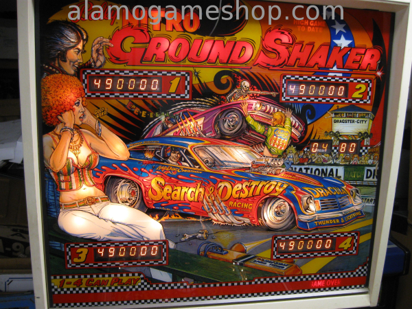 (image for) Ground Shaker by Bally from 1980 - Click Image to Close