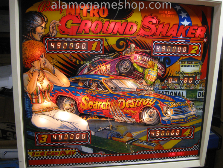 (image for) Ground Shaker by Bally from 1980