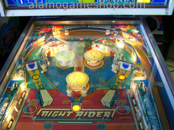 (image for) Night Rider pinball by Bally 1977