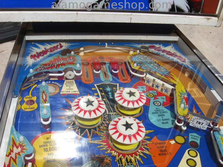 (image for) Ted Nugent Pinball by Stern 1978